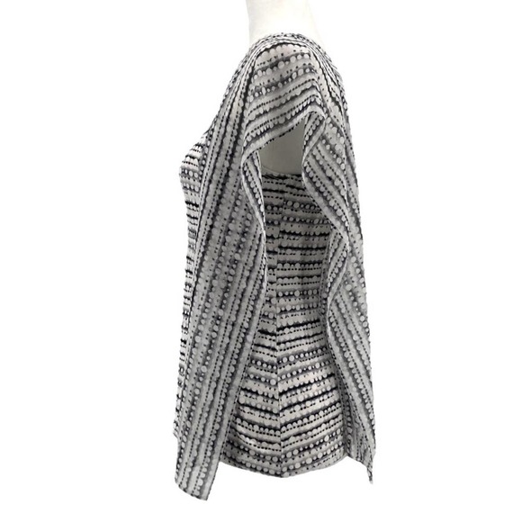 CATO Geometric One-Shoulder Draped Sleeveless Top - Picture 3 of 8